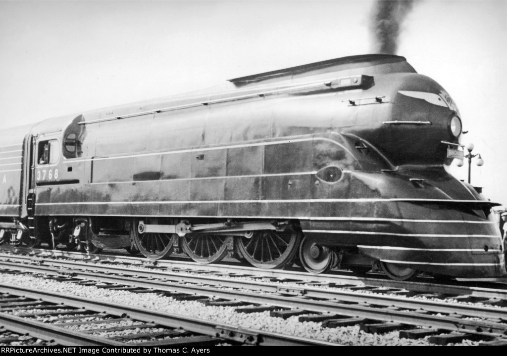 PRR 3768, K-4S, c. 1946